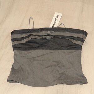 Urban Outfitters Kimchi Blue Gray Tube Top